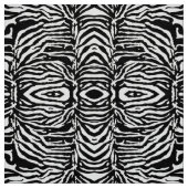 ゼブラカモフラージュ黒と白のパタ芸術的ーン ファブリック (見本)