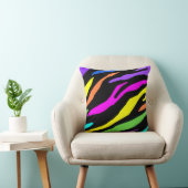 ゼブラカラフル型枕 クッション (椅子)