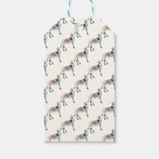 ゼブラカラフル氏 ギフトタグ