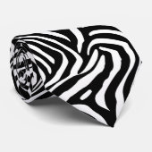 ゼブラクラシック縞模様 ネクタイ (ロール)