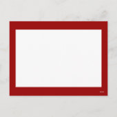 ゼブラクリスマス季節のごあいさつ シーズンポストカード (裏面)