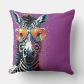 ゼブラクールビベス クッション (正面)