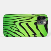 ゼブラグリーン Case-Mate iPhoneケース (裏面(横))