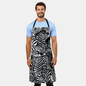 ゼブラグループエプロン エプロン (着用した状態)