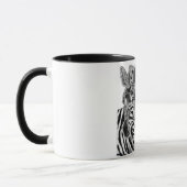 ゼブラコーヒーマグ マグカップ (左)