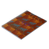 ゼブラサファリアートプリント/グラフィック ノートブック (左側)