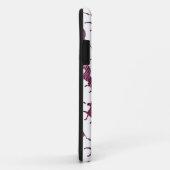 ゼブラシルエットブラック&ホットピンクプリント Case-Mate iPhoneケース (裏面/右)