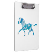 ゼブラシルエットブルーとホワイト クリップボード (右)