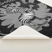 ゼブラジターソロ シェルパブランケット (3/4)