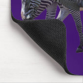 ゼブラスアフリカホース野生動物アートマウスパッド マウスパッド (コーナー)