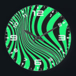 ゼブラスキンプリントテクスチャパターン–88488 ラージ壁時計<br><div class="desc">ゼブラスキンプリントテクスチャパターン–88488</div>