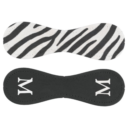 ゼブラスキンリアリスティックストライプのファーモモカスタムグラム ソフトボール (パネル)