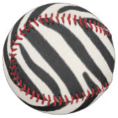 ゼブラスキンリアルアニマルプリントエキゾチック種 ソフトボール (正面左)