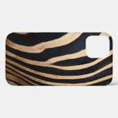 ゼブラスキン,動物,背景,黒,体 Case-Mate iPhoneケース (裏面 (横))