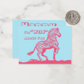 ゼブラスクールキッズValentines Day Cards in Bulk ノートカード (正面/裏面インサイチュ)