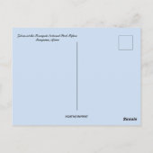 ゼブラスセレンゲティ国立公園サファリタンザニア ポストカード (裏面)