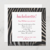 ゼブラスタイル招待状 招待状 (正面/裏面)