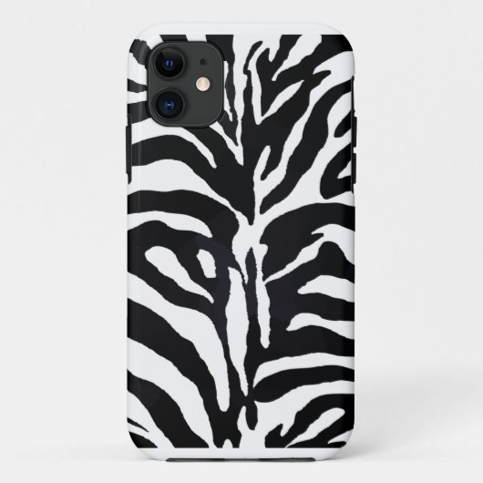 ゼブラストライプのの電話ケース Case-Mate iPhoneケース (裏面)