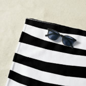 ゼブラストライプの族 ビーチタオル (インサイチュ)