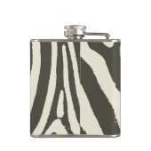 ゼブラストライプアニマルプリントパターン フラスク (裏面)