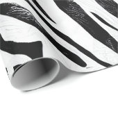 ゼブラストライプアニマルプリント ラッピングペーパー (ロールコーナー)