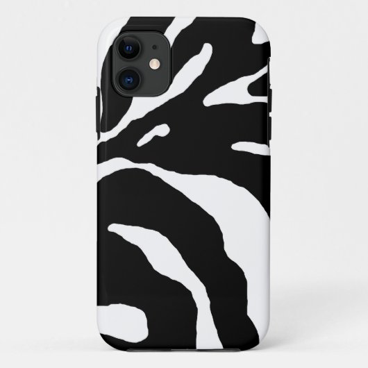 ゼブラストライプアニマルプリント Case-Mate iPhoneケース (裏面)