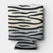ゼブラストライプエキゾチックアニマルプリント 缶クーラー (裏面)