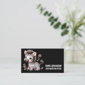 ゼブラストライプズかわいいプレミア 名刺 (スタンド正面)