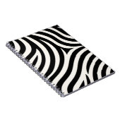 ゼブラストライプモダンプリント ノートブック (右側)