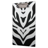 ゼブラストライプ抽象芸術 クリップボード (左)