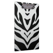 ゼブラストライプ抽象芸術 クリップボード (右)