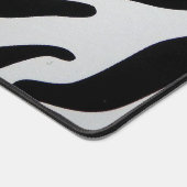 ゼブラストライプ抽象芸術 デスクマット (コーナー)