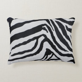 ゼブラストライプ模様 アクセントクッション