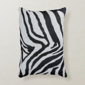 ゼブラストライプ模様 アクセントクッション (正面(垂直))