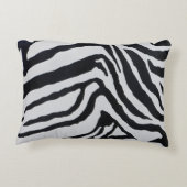 ゼブラストライプ模様 アクセントクッション (裏面)