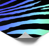 ゼブラストライプ:ブラックライト ポスター (角)