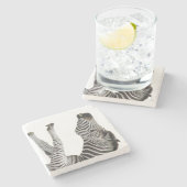 ゼブラストーンコースター ストーンコースター (横)