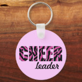 ゼブラチアリーダキーチェーン キーホルダー (正面)