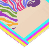 ゼブラテーブルランナー ショートテーブルランナー (コーナー)