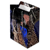 ゼブラテールの蝶 ミディアムペーパーバッグ (裏面アングル)