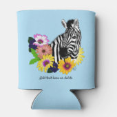 ゼブラデイジーブルー 缶クーラー (裏面)