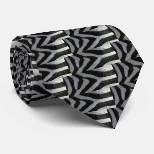 ゼブラデザイン ネクタイ (ロール)