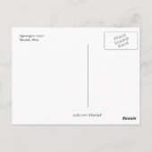 ゼブラトーク – はがき (裏面)