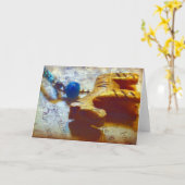 ゼブラネックレス カード (黄色い花)