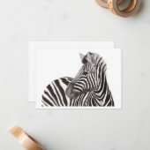 ゼブラノートカード ノートカード (正面/裏面インサイチュ)