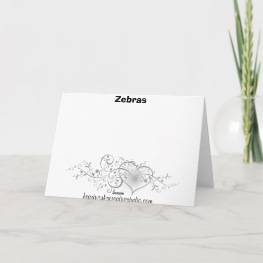 ゼブラハグ カード (裏面)