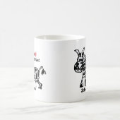 ゼブラハム – 私はコントラスト コーヒーマグカップ (中央)