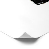 ゼブラハム – 私はコントラスト ポスター (角)