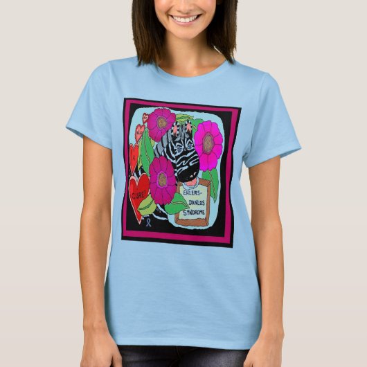 ゼブラハート Tシャツ (正面)