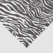 ゼブラパターンアニマルプリント白黒ストライプ 薄葉紙 (詳細)